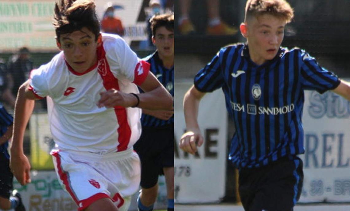 Christian Fogliaro (Monza) e Aldo Martano (Atalanta)