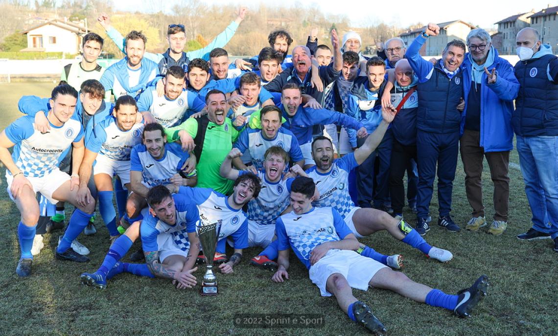 Il cielo di Albiano è biancoazzurro: Montuori e Grimaldi stendono la Junior Torrazza e regalano il terzo trofeo all'Aglié Valle Sacra 