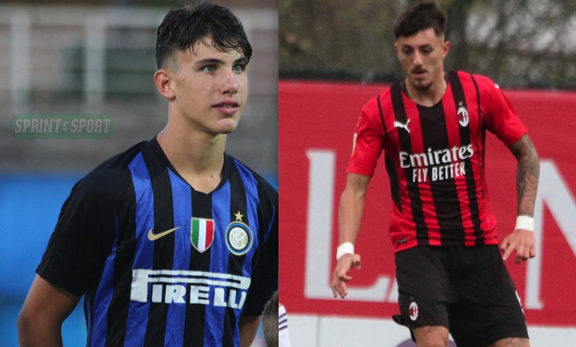 Casadei e Nasti, Inter e Milan Primavera