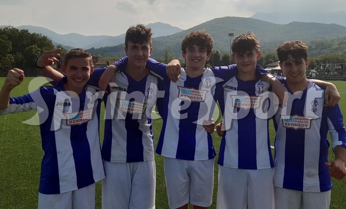 Mattia Elladori, Vittorio Tacchini, Francesco Ago, Yuri Tutino e Nicola Pappalettera
