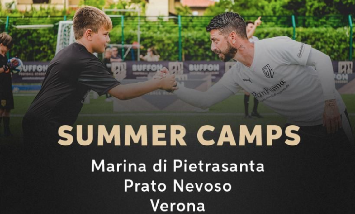 Buffon Academy e i Summer Camp: posti limitati, affrettatevi a prenotare!