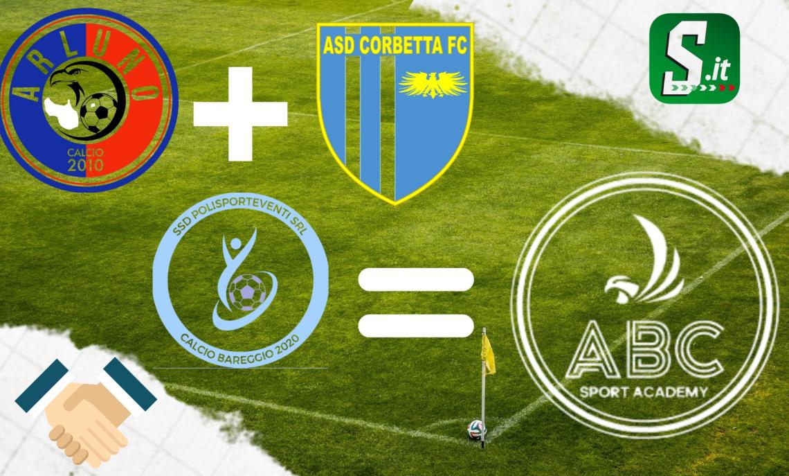 Arluno, Bareggio e Corbetta uniscono le forze; nasce ABC Sport Academy