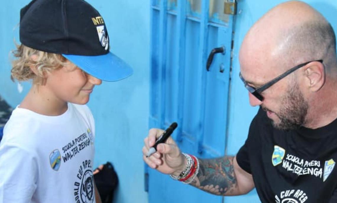 L'«Uomo Ragno» torna a collaborare nella società dov'è nato. Nasce la Scuola Portieri che porta il suo nome