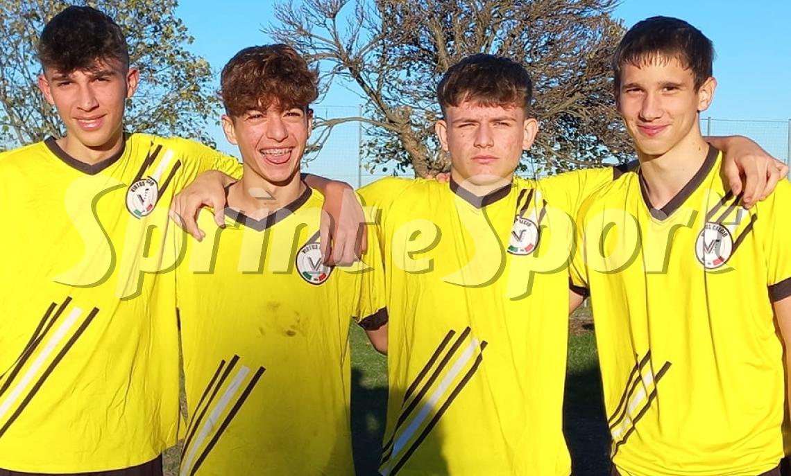 Virtus Calcio Under 16 Devis Corbo, Andrea Tronu, Paolo Zucolella, Lorenzo Cascia