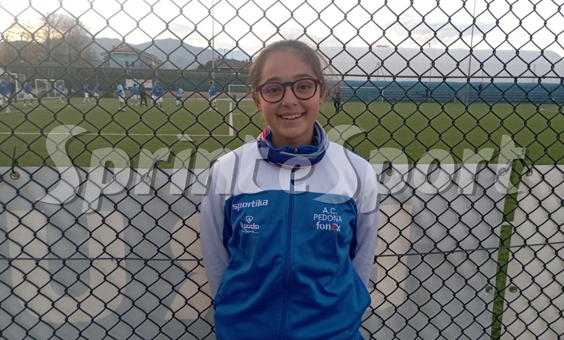 Anna Gollino, Pedona under 14