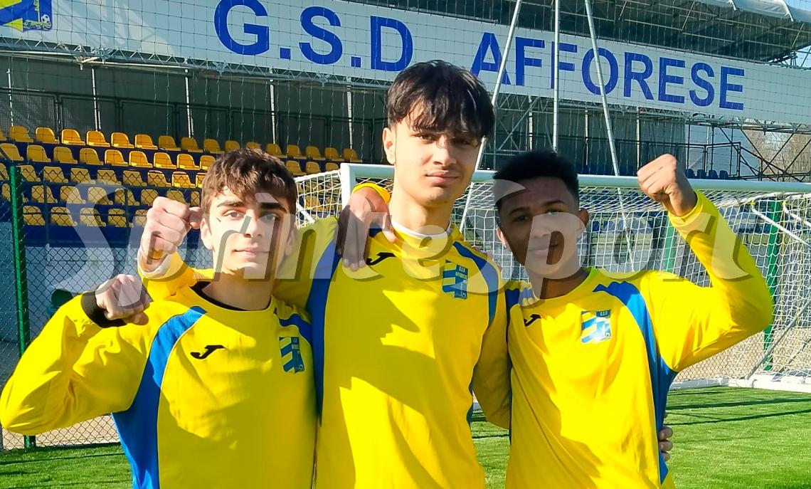 Paolo Fenizia , Antonio Camposei, Saliu Tal Afforese Under 17