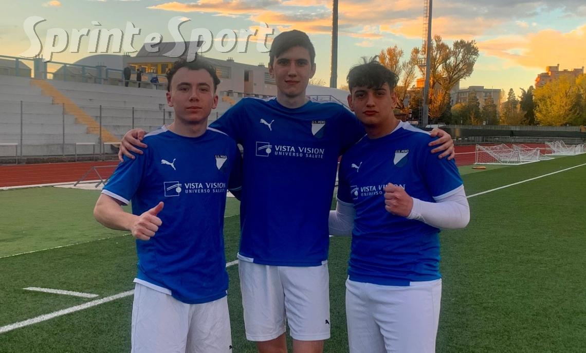 Marco Mugiasca, Simone Cicchirillo e Andrea Rossi: Pero Under 19