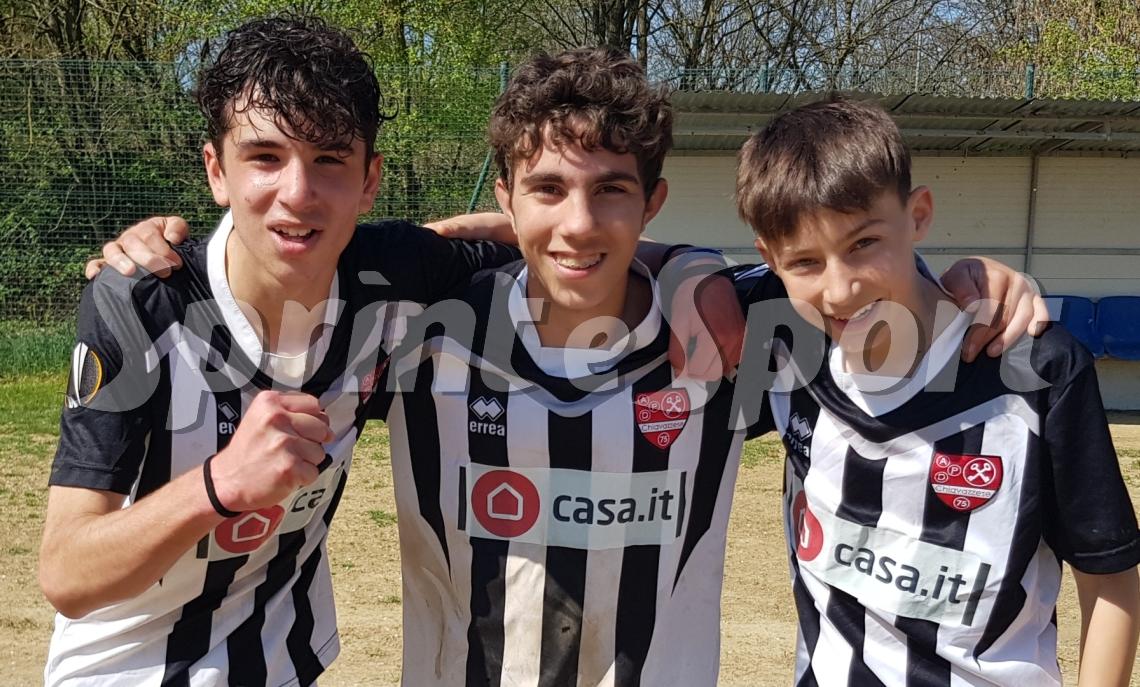 CANADÀ-CHIAVAZZESE UNDER 15 - Umberto Innusa Samuele Paudice James Lamon