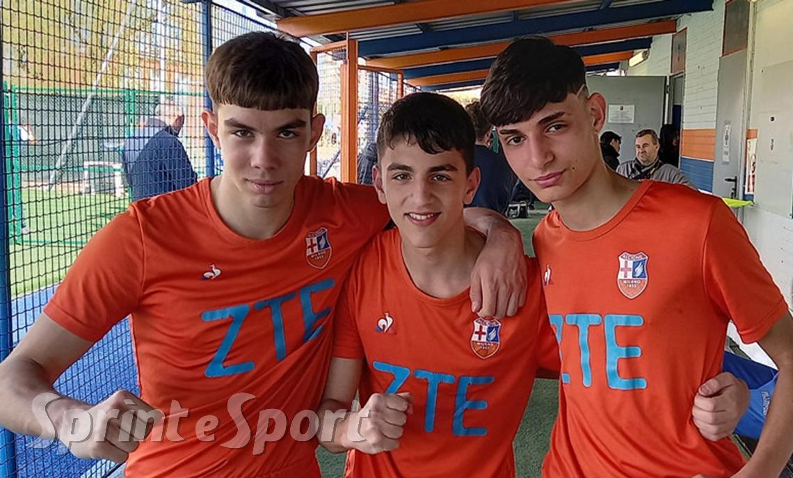 Nicolò Holovko, Riccardo Covelli e Daniele Ganci