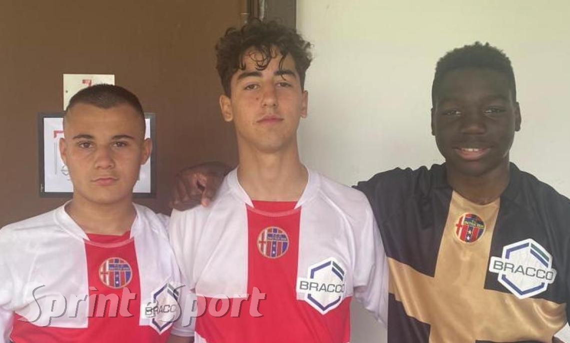 Nicolò Scartinelli, Mirco Tretola e Ben Bambara