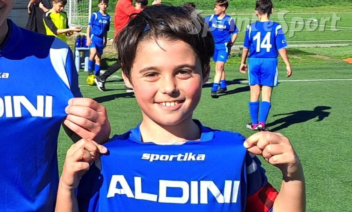 ESORDIENTI B: Gabriele Del Castello dell'Aldini