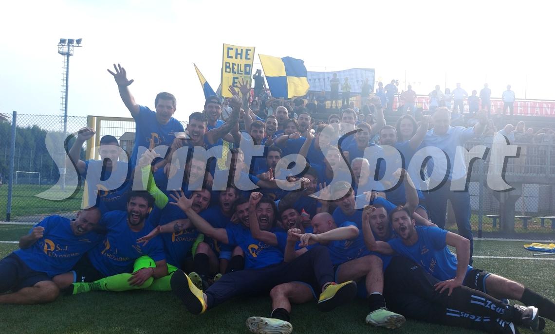VIRTUS VILLADOSSOLA CAFASSE BALANGERO PRIMA CATEGORIA PIEMONTE PLAYOFF festa Cafasse Balangero