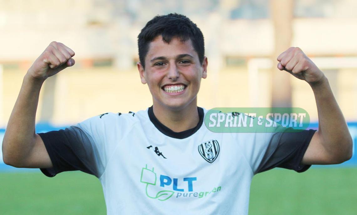 Il figlio del portiere del Cervia di Ciccio Graziano è Campione d'Italia: a 16 anni 
