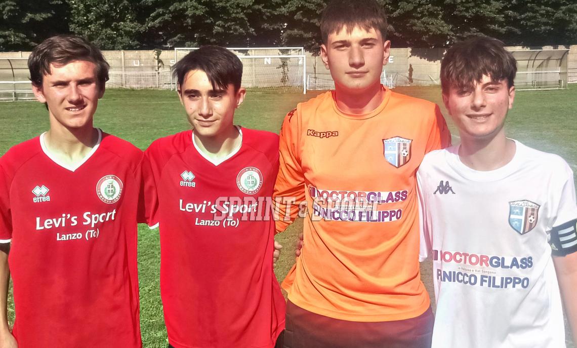 Zefiro Chiara, Samuele Cubello, Lorenzo Vindrola e Riccardo Tortorici 