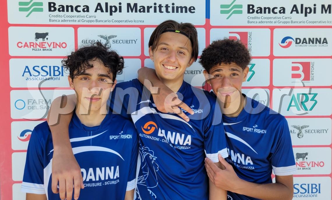 UNDER 15 PLAYOFF MONREGALE VALLE PO: GAVOTTO GABRIELE, ENRIK TANAZI, WASSIM DARESMA