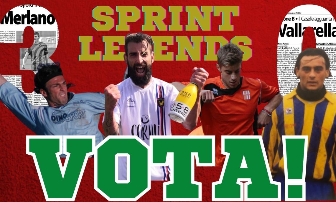 Sprint 30 Legends • Ottavi di Finale: Vota e scegli le 8 leggende che accederanno ai Quarti di Finale!