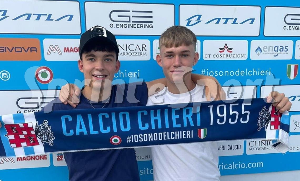 Niccolò Aimetti e Simone Spinelli, 2 dei 12 colpi del nuovo Chieri di Vanacore