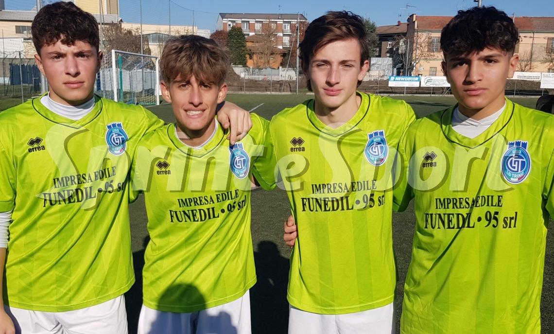 LG TRINO-GAGLIANICO UNDER 17 - CRISTIAN CHIAVEGATI FRANCESCO BODO ALESSANDRO CRITTO MATTEO GAITA