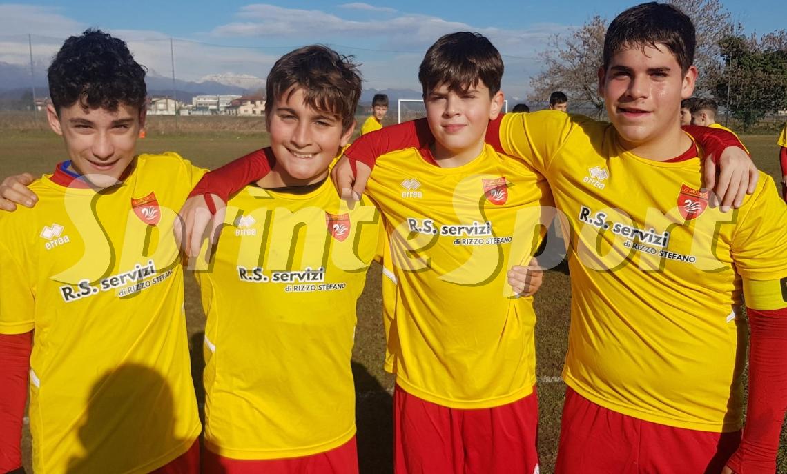 CIGLIANO-LUPETTI BIANCHI UNDER 14 - JONAH MALASPINA EDOARDO CINTI EMANUELE COPPO MATTIA AGOSTA