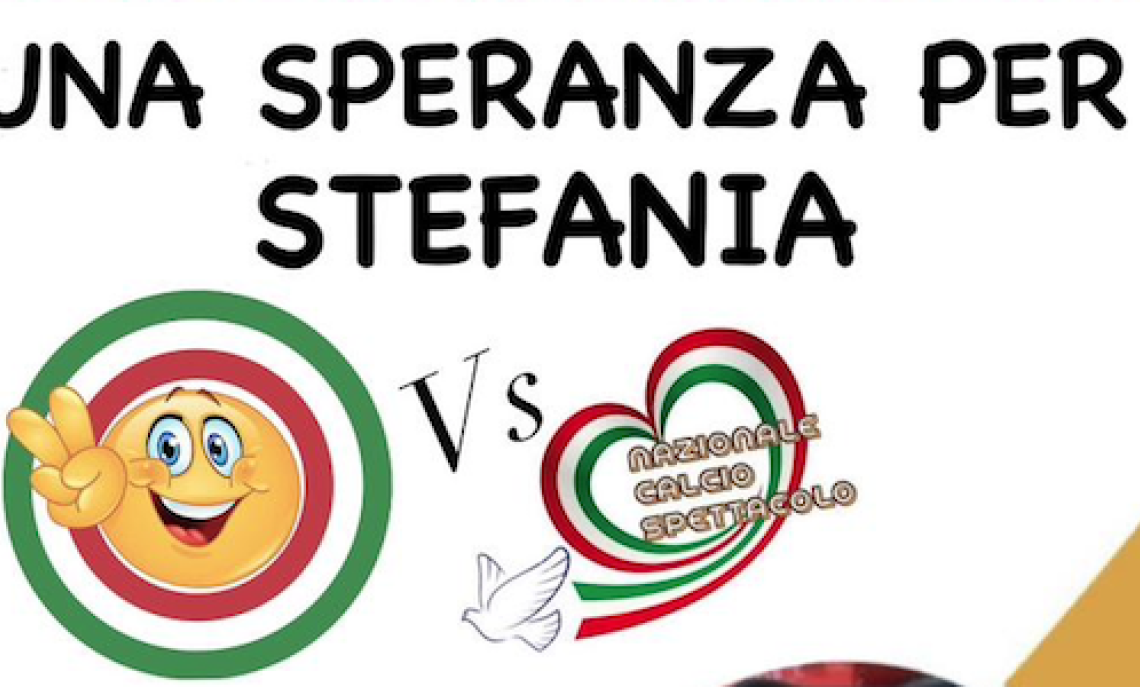 'Una speranza per Stefania': la Nazionale Calcio Spettacolo e Miss Italia a Caselle
