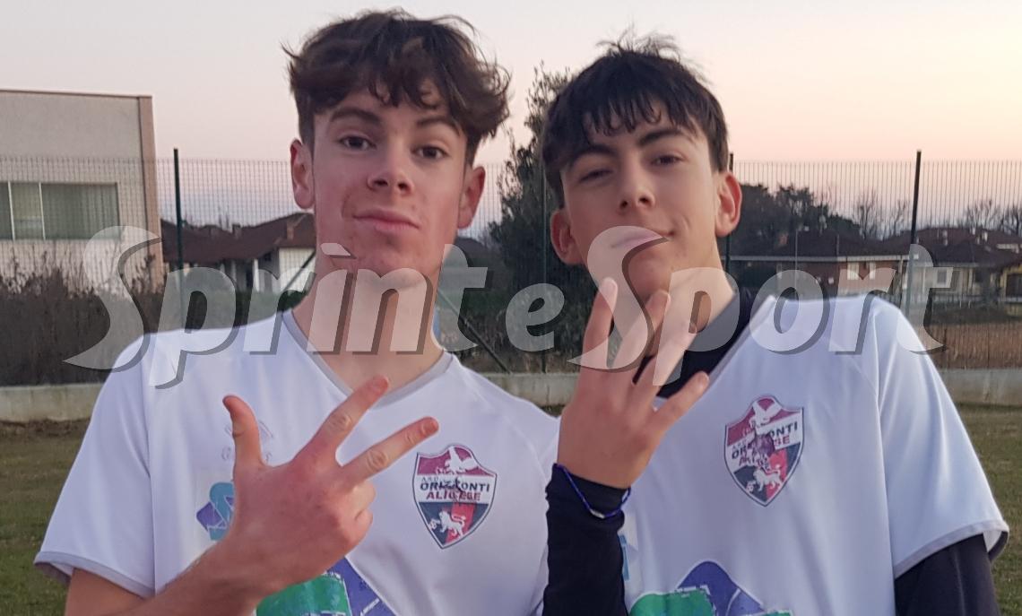 ALICESE ORIZZONTI-LIVORNO BIANZÈ UNDER 19 - Niccolò Pallaro Mattia Bonadonna Alicese Orizzonti