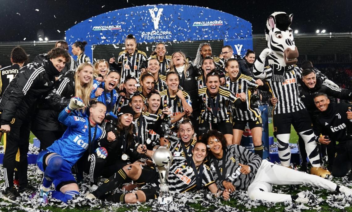 La Juventus vince la Supercoppa, rivincita sulla Roma Sprint e Sport