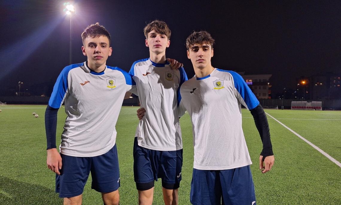Nicolò Pezzi, Luca Buca e Christian Potente; Opera Under 19
