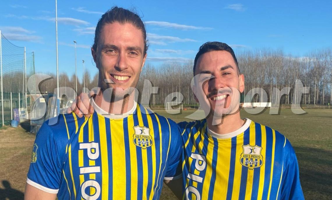 TERZA CATEGORIA, SPORTINSIEME PIOBESI BLU ACTION ORBASSANO, Mengozzi Paolo e Luca Cacciatore