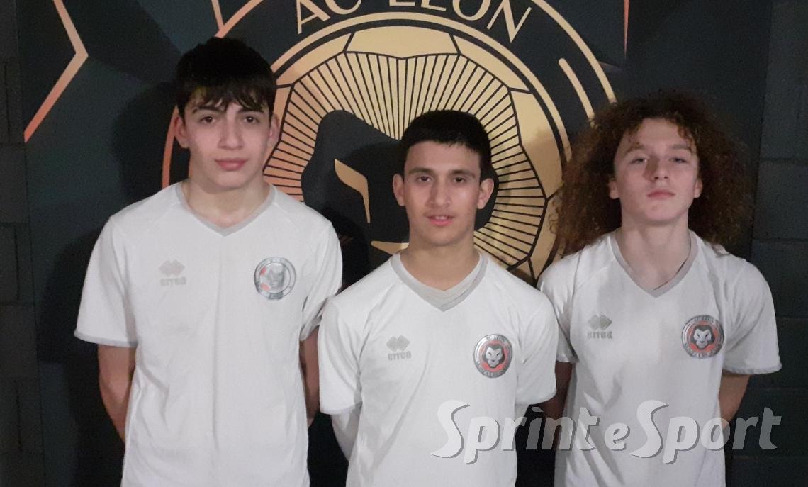 FILIPPO VILLA, MATTEO RONCHI, NICOLÒ MOTTINO, AC LEON
