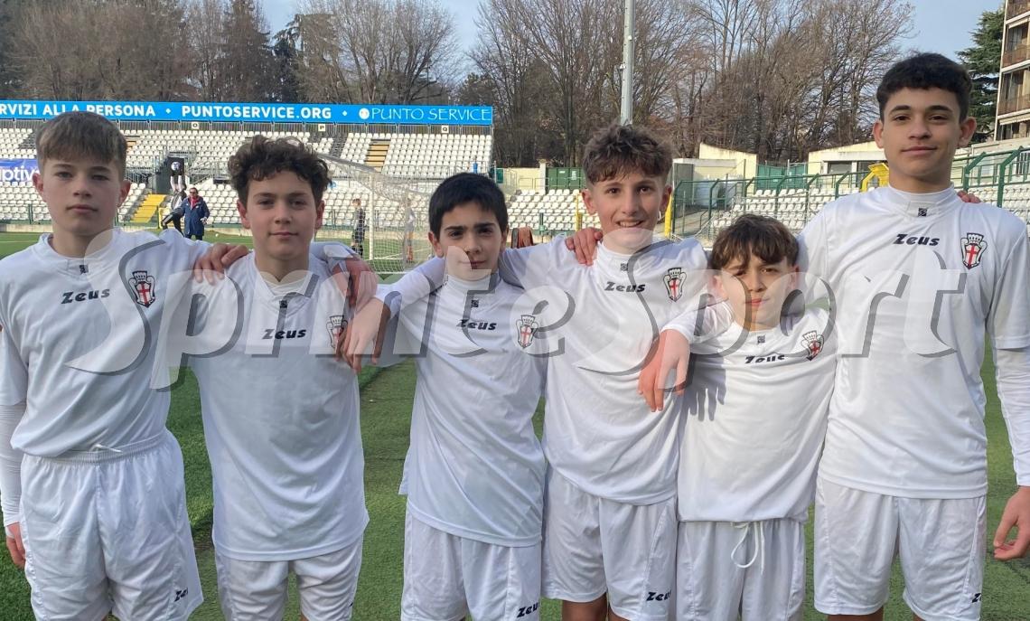 Moglan, Albieri, Benazzato, Santacaterina,  Trombin, Vaccarella, Pro Vercelli Under 13
