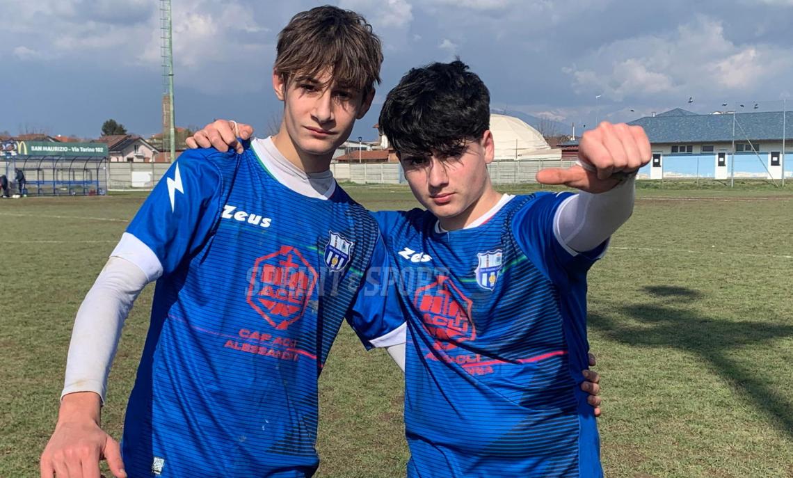 Under 15 Torino San Maurizio- Leinì 2-1, Alex Montei e Nicolò Capodieci
