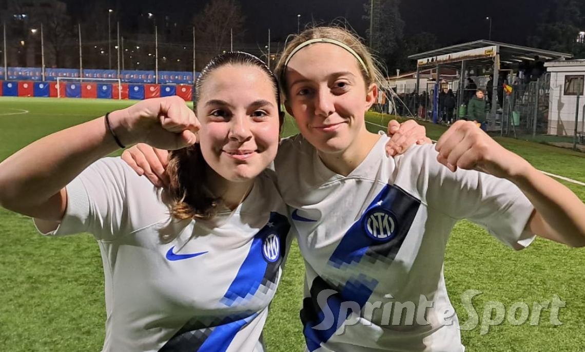 UNDER 15 FEMMINILE: Federica Mazzarola e Allegra Matteoni