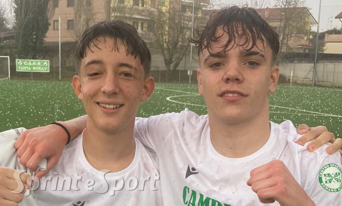 Mattia Sommaruga, Tommaso Corti Romano Banco Under 16