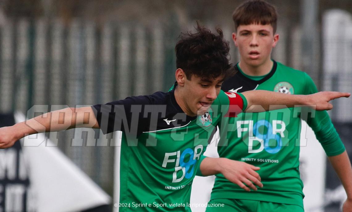 Mattia Costa, autore di una tripletta nella sfida decisiva contro il Bulè Bellinzago