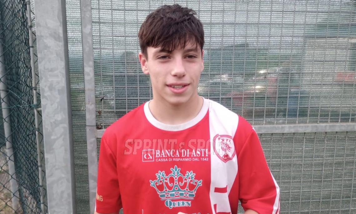Under 16 Regionale, Asti-CBS 5-2, l'MVP Stefano Aversano