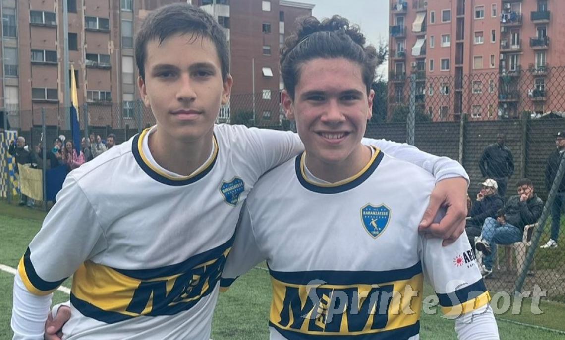 UNDER 15 BARANZATESE • Strino Davide e Gabriel Bozzarelli