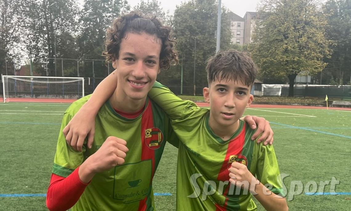 RONDO' DINAMO UNDER 14 • Jordan Taranto e Alessandro Panucci