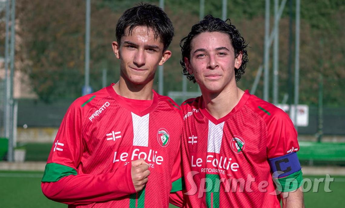 Elias Ferrari e Matteo Volpe; GARIBALDINA UNDER 17
