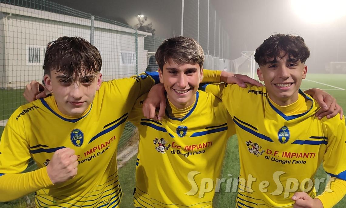 ARDOR LAZZATE UNDER 16 ÉLITE • CERUTI,LO CICERO,COLOMBAN