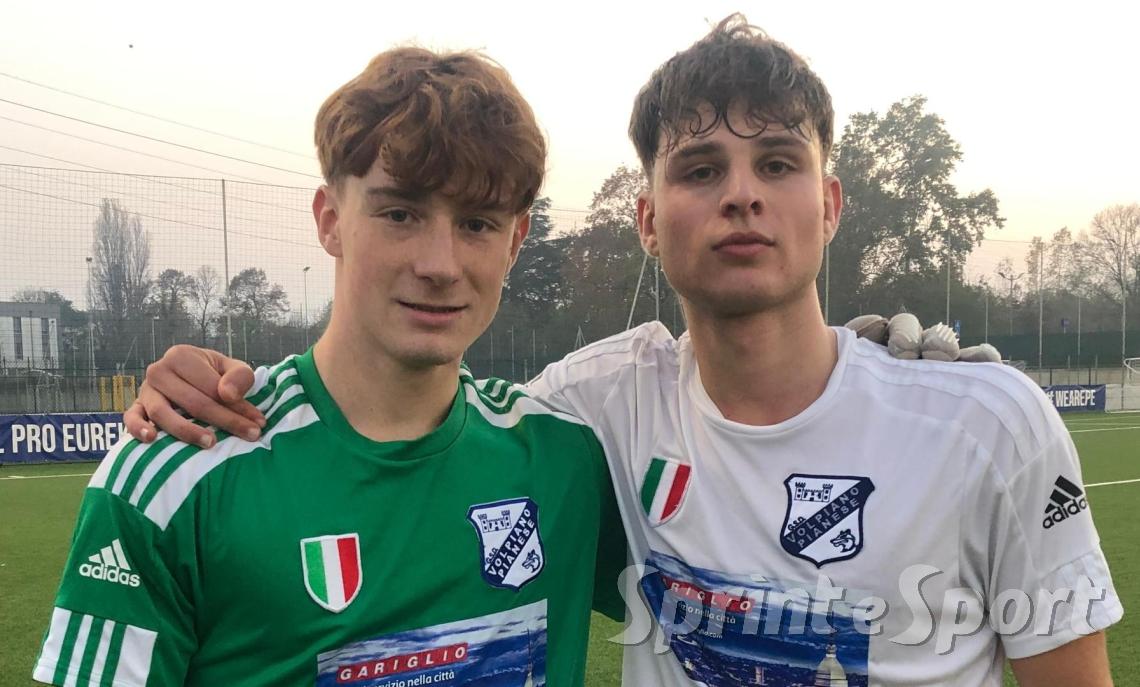 PRO EUREKA-VOLPIANO PIANESE, UNDER 19 PIEMONTE, SAMUELE MURGIA, NICCOLÓ GIARDINO