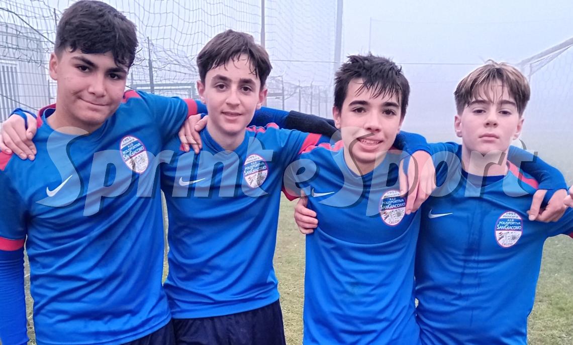 VIRTUS VERCELLI-SAN GIACOMO NOVARA UNDER 14 - CLAUDIO CAPPUCCIO MICHELE GRIGOLON FRANCESCO FRONTEDDU JASHAR DRAGOTTI
