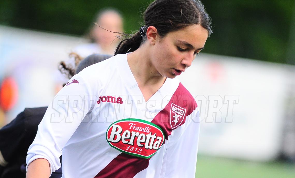 Femminili, vota l'MVP • In foto Francesca Romano, fantasista del Torino Femminile Under 17