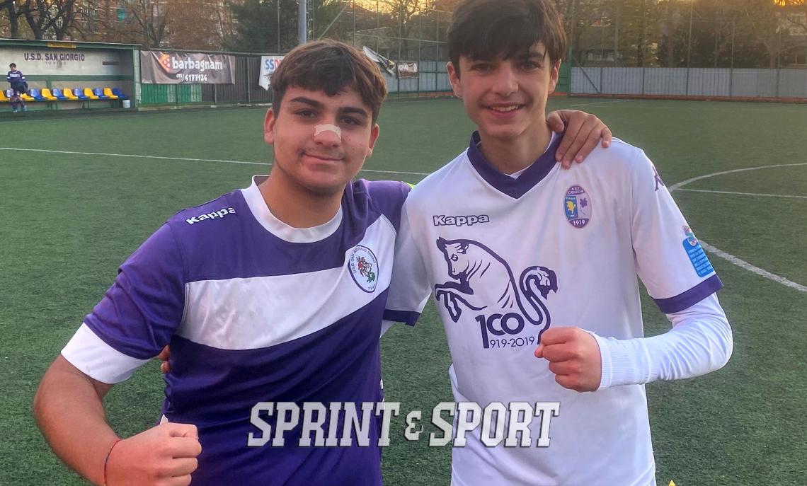 San Giorgio Torino Virtus Cenisia 1-1 Provinciali Piemonte Under 15, i marcatori: Filippo Sturaro e Luca Comparetto
