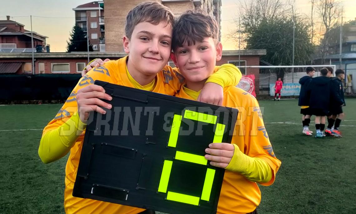 Under 14 Provinciali Torino Girone D, Paradiso-DB Rivoli 7-0: il capitano Andrea Ianora e Samuele Pullara, tripletta, dedicano la vittoria a Simone Cassano, infortunato