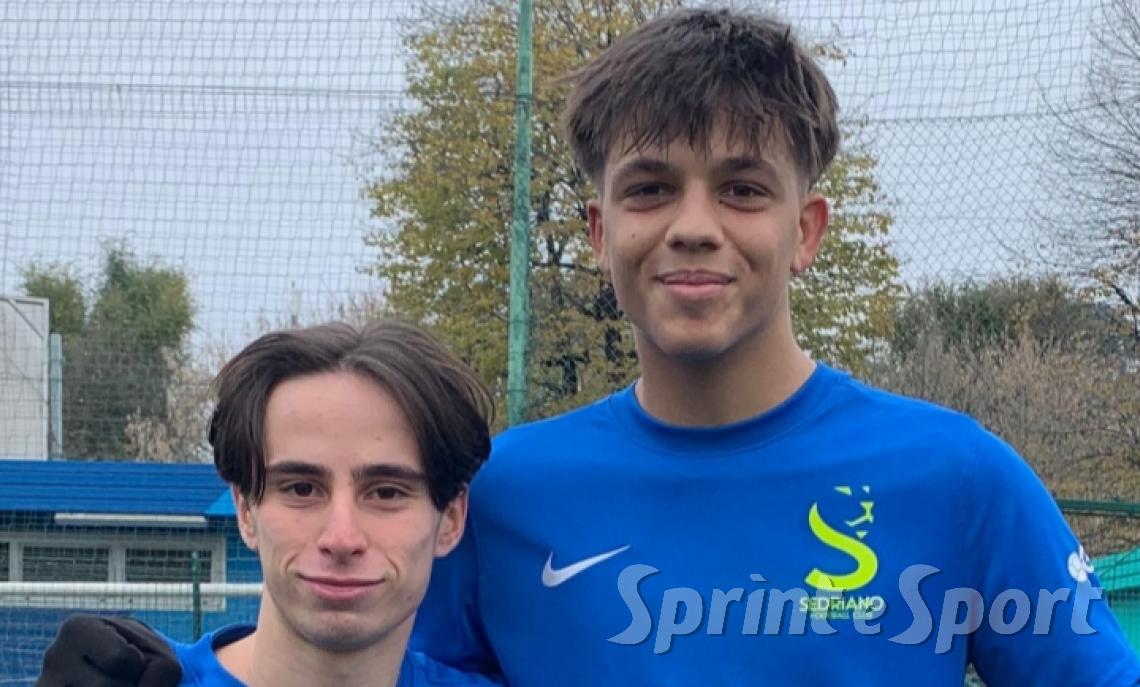 SEDRIANO UNDER 15 • Valentino Angioli e Mattia Zoppi