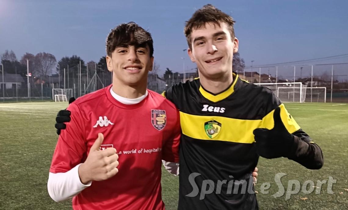 Nur Attia e Alessandro Pestilli; RAPP MILANO UNDER 17