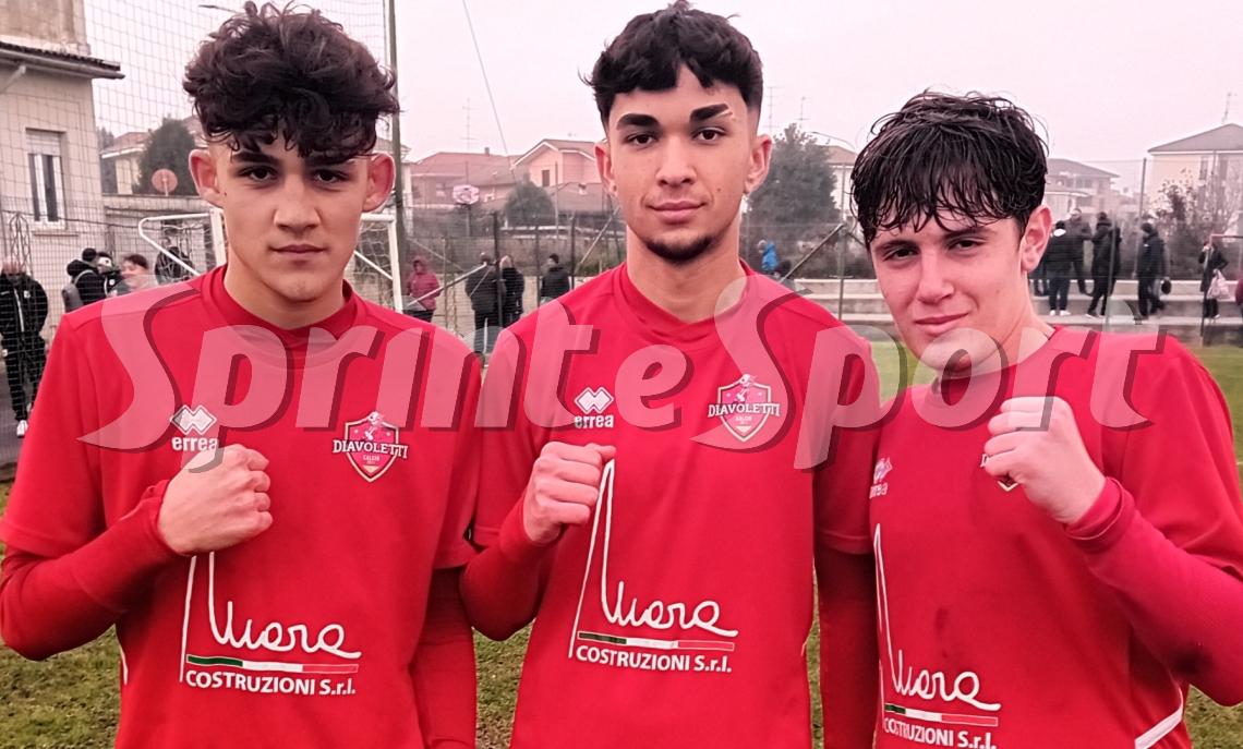 DIAVOLETTI-DUFOUR VARALLO UNDER 16 - LORIS BARBERIS MARIO DRAGOMIR GIACOMO MINIERI