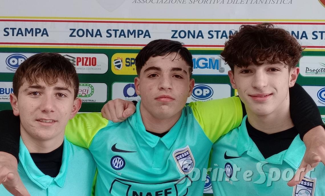 Micheli, Poli e Polini; SARNICO UNDER 15 ÉLITE