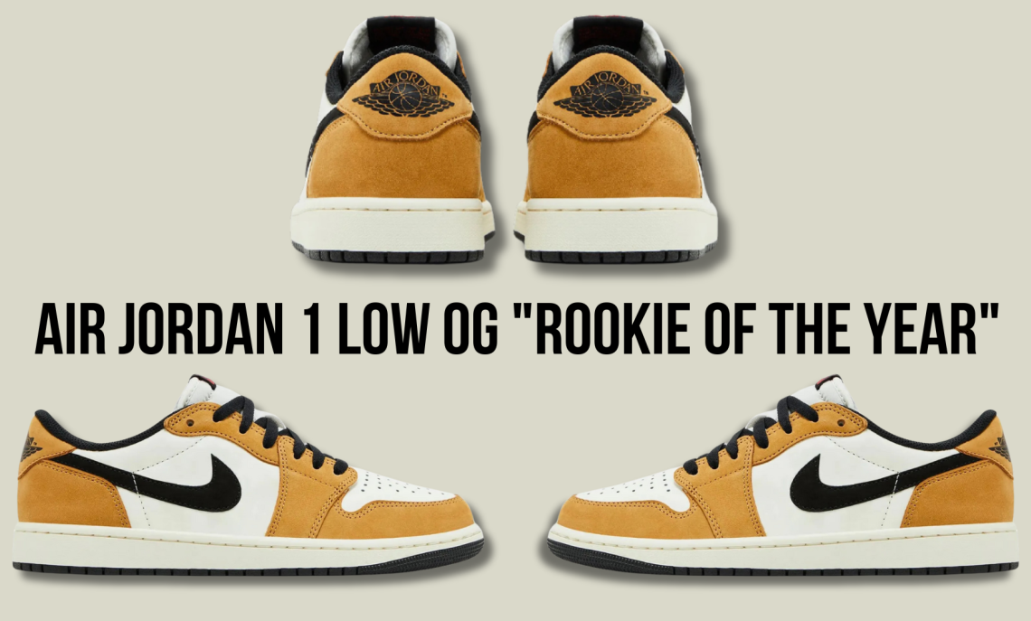 Le nuove sneakers Air Jordan 1 Low OG “Rookie of the Year” stanno arrivando: un tributo al mito di Michael Jordan