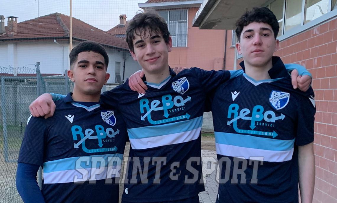 Under 16, Piemonte, Moubtassim Ossama, Liboni Lorenzo e Rulfi Sergio 